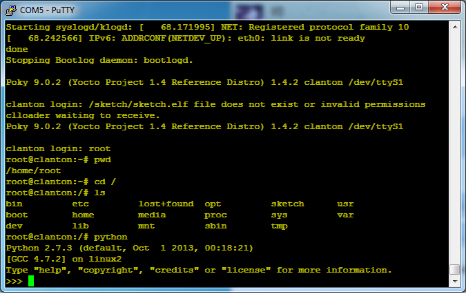 gtkterm login spi